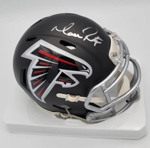 MATT RYAN ATLANTA FALCONS FUTURE HOF MVP SIGNED NFL MINI HELMET COA PROOF - Picture 1 of 5