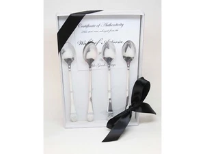 Waldorf Astoria Art Deco Iced Teaspoon Flatware Gift Set - Picture 1 of 6