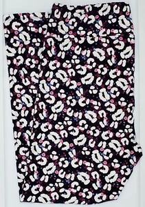 Leggings OS LuLaRoe taglia unica multicolore stampa floreale ghepardo animalier nuovi con etichette K86 - Foto 1 di 6