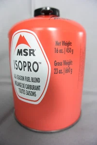 MSR ISOPRO FUEL CANISTER, 16 OUNCE/450G, NEW - Picture 1 of 1