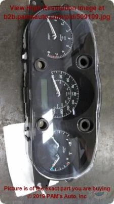 Used Speedometer Gauge fits: 2005 Jaguar Xj8 cluster MPH w/o supercharged option - Image 1 of 4