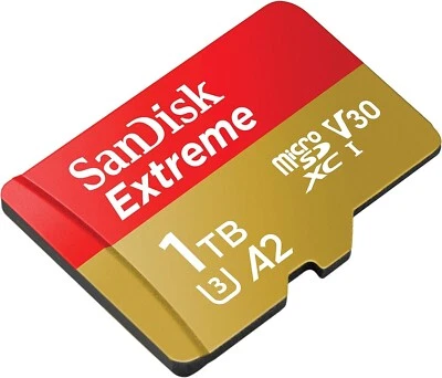 Sandisk 1TB Extreme 190MB/s Micro SD MicroSDXC Memory Card SDSQXAV-1T00 - Image 1 of 2