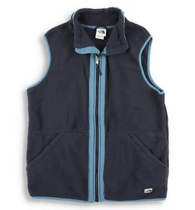 The North Face Mens Carbondale Vest Large L Blue Standard Fit Fleece Pockets - Picture 1 of 7