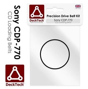 Correa de carga de CD de repuesto DeckTech® para Sony CDP-770 CDP770 CDP 770 - Imagen 1 de 3
