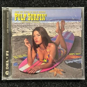 Various Artists Pulp Surfin' CD 1995 Del-Fi Compilation Brian Wilson Link Wray - Imagen 1 de 4