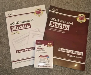 GCSE Edexcel Maths Revision Guide/Workbook/Revision Cards (Higher Level) - Picture 1 of 4