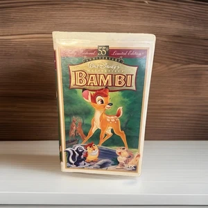 Vintage Disney "Bambi" VHS - 55th Anniversary - Limited Edition - Used, Opened - Picture 1 of 5