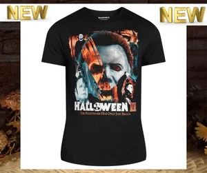 Halloween Michael Myers Herren Größe 3XL 54-56 Grafik T-Shirt Farbe Schwarz NEU - Bild 1 von 14