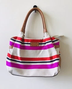 Kate Spade Stevie Oak Island Tasche gestreift. Siehe Beschreibung - Bild 1 von 9