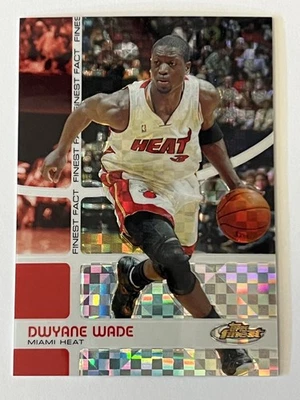 2005-06 Topps Finest Dwyane Wade FINEST FACT Insert X-Fractor #45/99 Miami Heat  - Image 1 of 3