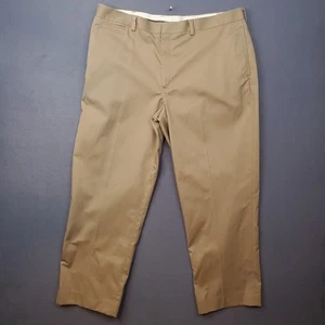 L.L. Pantalones de vestir Bean Classic Fit 40x30 caqui beige tostado para hombre - Imagen 1 de 8
