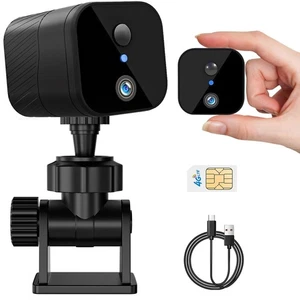 4G LTE Cellular Security Camera, Small 2K HD Wireless No WiFi Needed IR Night... - Bild 1 von 7
