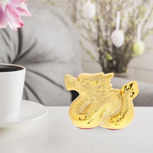  Ceramic Dragon Figurine Desk Accessories Home Decoration Sculpture - Picture 1 of 12