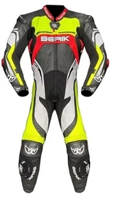 Berik Tense 2.0 Leather Motorcycle Suit One & Two Piece Custom Motorbike Suit - Picture 1 of 7