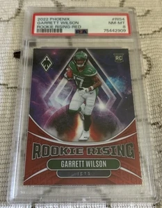 2022 Panini Phoenix - Rookie Rising Garrett Wilson #RIS-4 Red /199 (RC) - Picture 1 of 2