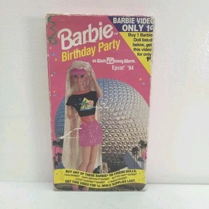Barbie Birthday Party at Walt Disney World Epcot '94 VHS, 1993 Tested  - Bild 1 von 15