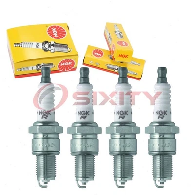 4 bujías estándar NGK para Dodge 400 1982-1983 2,6 L L4 - Kit de motor gu Foto 1 de 4
