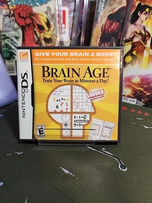 Brain Age Train Your Brain in Minutes a Day Nintendo DS CIB - Image 1 of 3