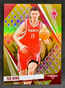2023-24 Panini Phoenix YAO MING Houston Rockets True Gold Prizm SP /10 #54 - Bild 1 von 2