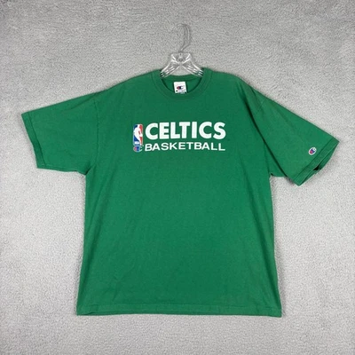 Camiseta De Colección Campeón Boston Celtics Para Hombre XL Verde Informal Fan Merch Años 90 EE. UU. Foto 1 de 4