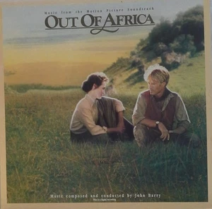 LP 33 John Barry  Out Of Africa Music From The Motion Picture Soundtrack 1986 - Picture 1 of 3