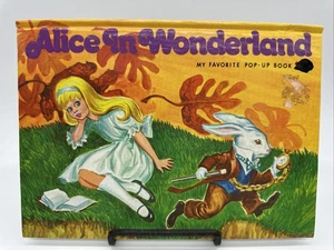 Vintage Alice in Wonderland My Favorite Pop-Up Book Modern Promotions - Picture 1 of 9