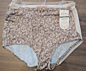 Confezione 3 mutandine donna Warners TG L/LARGE vita alta senza pizzicare beige nuove con etichette - Foto 1 di 5
