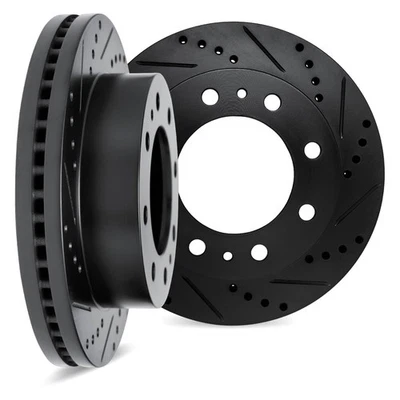 For Workhorse P32 99-05 DFC Premium Drilled & Slotted Front Brake Rotor Set Foto 1 de 3