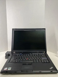 Lenovo ThinkPad T400 14.1" Laptop Intel Core Duo P8600 2.40GHz 8GB RAM *NO HDD - Picture 1 of 3