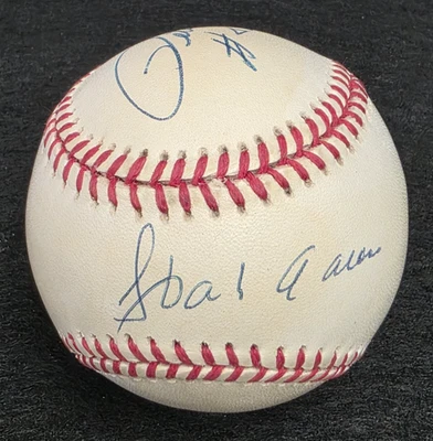 HANK AARON-PETE ROSE-REGGIE JACKSON Signed Official Baseball-PSA Letter - Image 1 of 4