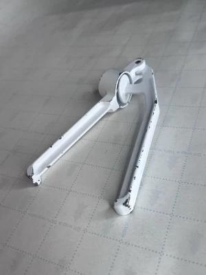 Prensa de ajo vintage remachado aluminio fundido 6 pulgadas hecha en Italia Foto 1 de 3