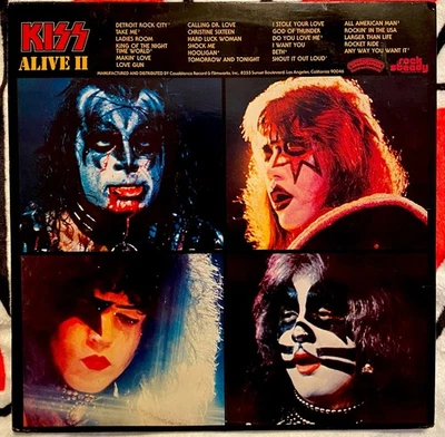 KISS🔥“Double Misprint” Holy Grail🔥Alive II (Version 3) KEEL NM/NM - Image 1 of 4
