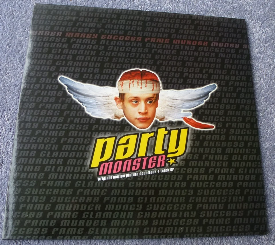 PARTY MONSTER 4 TRACK VINYL LP HAPPY THOUGHT HALL ABC VITALIC MANNEQUIN EX/EX — 第 1/1 张图片
