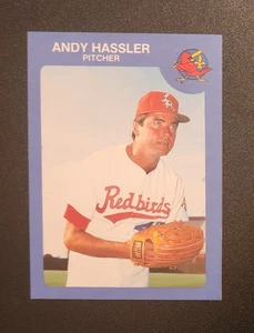 1985 RILEY'S LOUISVILLE REDBIRDS #6 ANDY HASSLER TUCSON ARIZONA WICKENBURG  - Bild 1 von 1