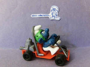 SUPER SMURF -- Vintage -- Go Cart - Picture 1 of 1