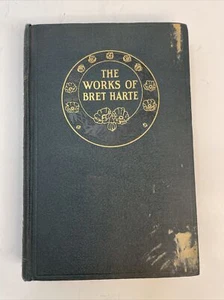 Antik 1890 Die Werke von Bret Harte II Argonautenausgabe Hardcover Buch - Bild 1 von 9