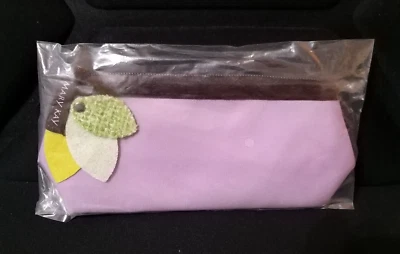 Mary Kay лаванда с листьями - осень тематическая косметика молнии сумка - Изображение 1 из 4