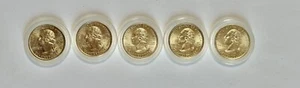Rare 1999 Quarter Dollar 5 Different States Coin Set Sealed in Original Capsule - Picture 1 of 2