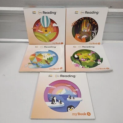 myBook HMH Into Reading Grade 2 Practice Workbook Text - Books 1-5,  my book 2nd - Image 1 of 4