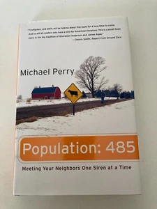 Population: 485 von Michael Perry (2002, HC) Erstdruck mit Schutzhülle - Bild 1 von 4