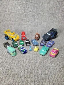 Disney Pixar Cars LOT Of 17 Diecast and Plastic Used cars - Picture 1 of 3