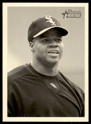 2001 Bowman Heritage Frank Thomas White Sox #115 *Noles2148* - Image 1 of 2