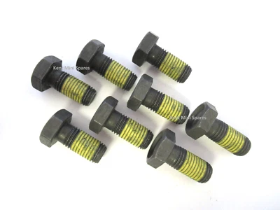 BMW MINI Automatic Flywheel Hex Bolts SET of 8 - 2009> M12x1.5 x 25.5mm 7797966 - Image 1 of 3