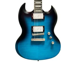 Epiphone Prophecy SG in Blue Tiger Aged Gloss - Picture 1 of 9