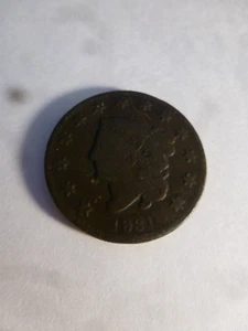 Coronet Large Cent 1831 Medium Letters Good Or Better - Picture 1 of 2