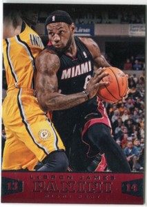 2013-14 LEBRON JAMES PANINI BASE CARD!