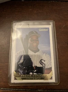 1993 Topps #150 Frank Thomas Chicago White Sox Baseball Card EX - Picture 1 of 2