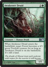 4x Awakener Druid MTG Magic 2011 (M11) NM Magic Regular
