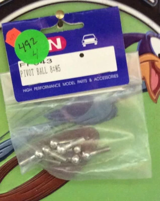 CEN RC Parts Pivot Ball 8xM5 FF043 New In Package 🇺🇸 Shipped - Image 1 of 2