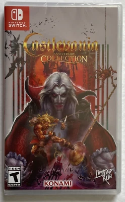 Castlevania Anniversary Collection - Switch - Konami Cover - LRG #104 New/Sealed - Image 1 of 4
